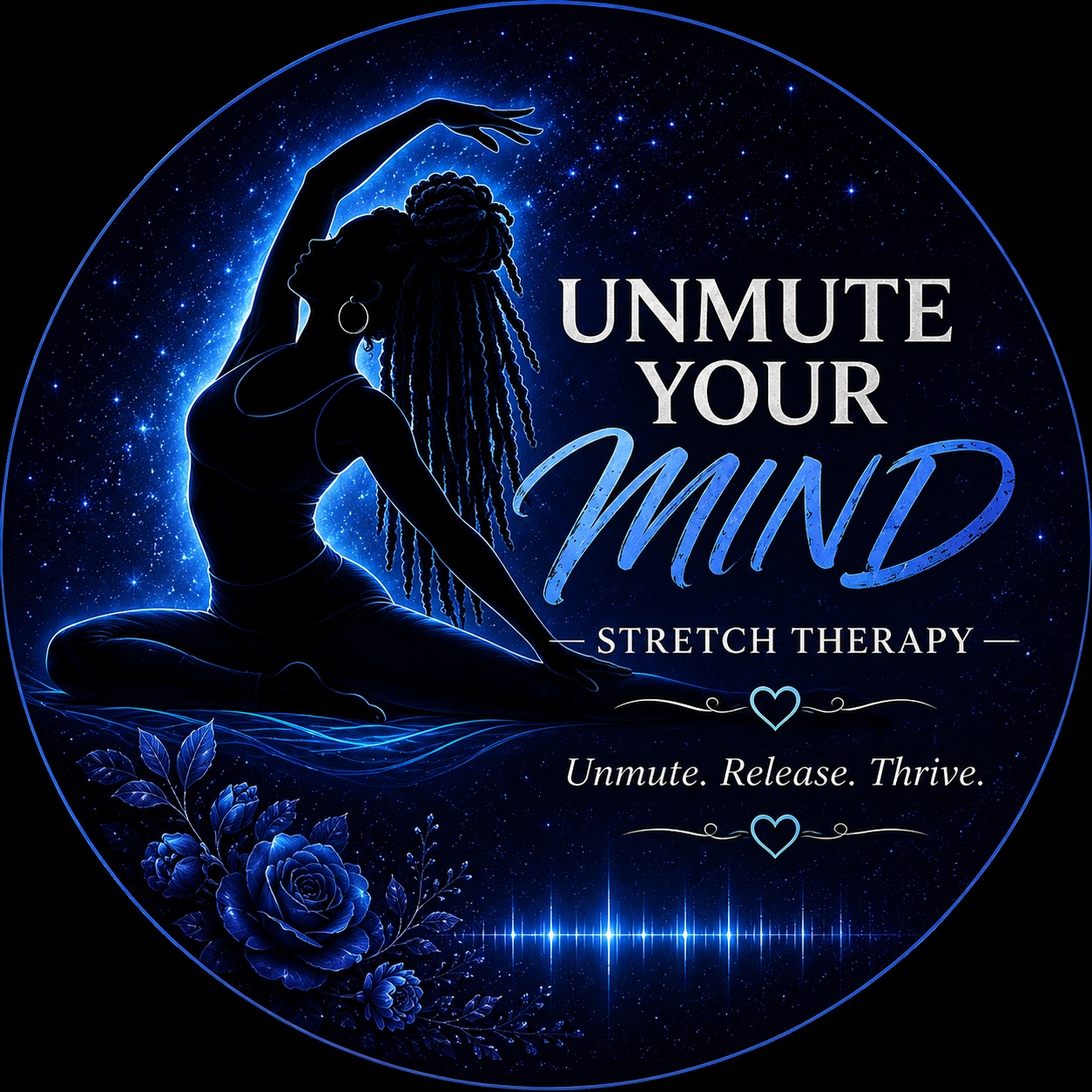 Unmute Your Mind Stretch Therapy logo